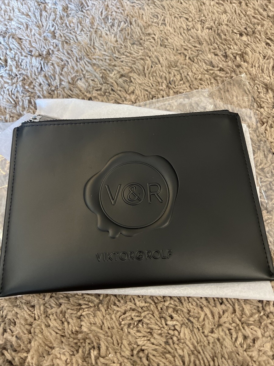 Viktor & Rolf Medium Pouch Black 6” x 8” ~ Brand New | eBay