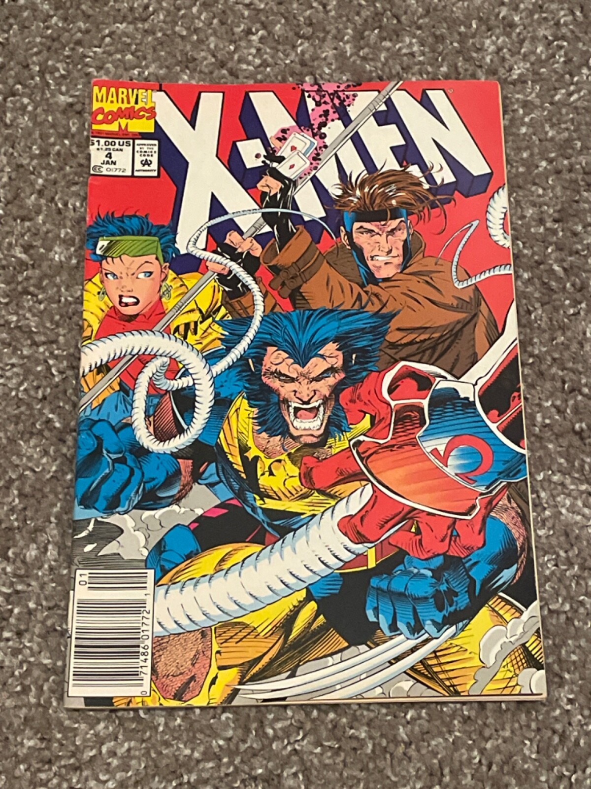X-Men #4 (Marvel Comics January 1992)