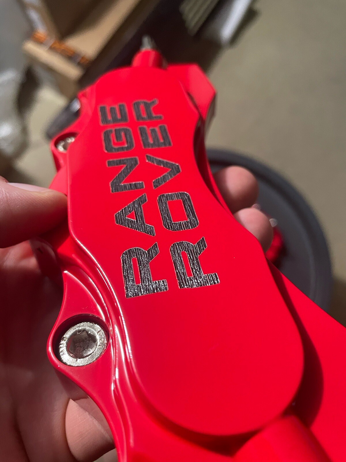 ENGRAVED BRAKE CALIPER COVERS For RANGE ROVER VELAR,SPORT,VOGUE,EVOQUE