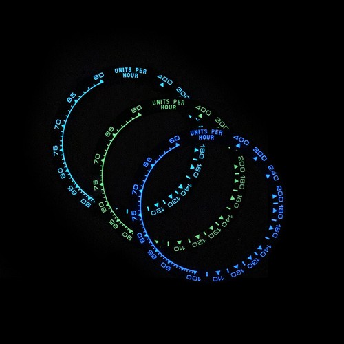 39.3mm Azul Hielo Luminoso Negro Cerámica Bisel Plano Inserto Apto para Reloj RLX DTN - Imagen 2 de 2