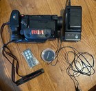Rca Pro 8X Video Camera Camcorder w/ Strap Battery Charger Remote Diffuser Lens