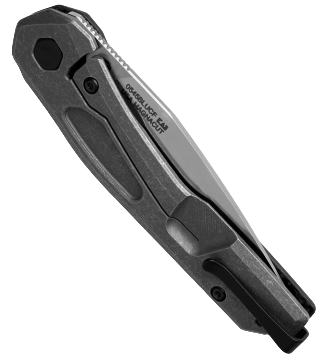 Zero Tolerance 0545BLUCF MagnaCut Frame Lock Knife Blue CF