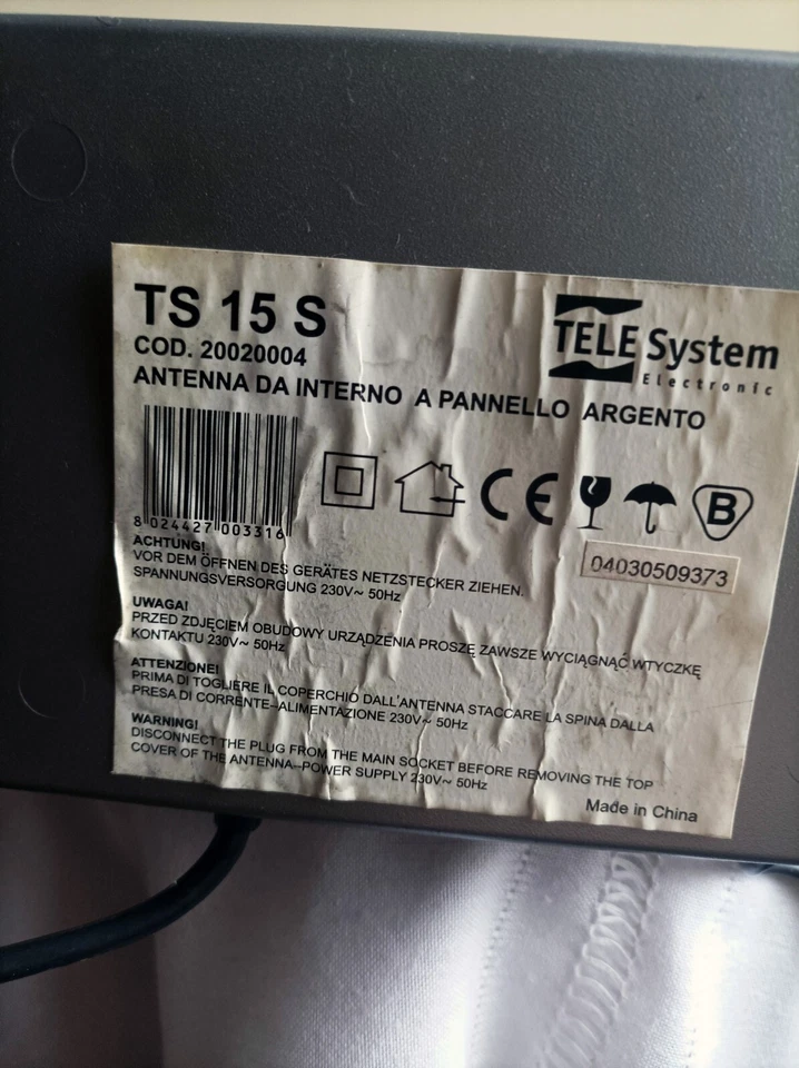 ANTENNA AMPLIFICATA PER TV - Immagine 4 di 4