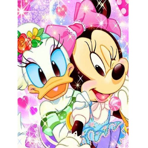 Cartoon Full Drill 5D Diamond Painting Embroidery Mickey Mouse Arts DIY GIFT NEW - Picture 16 of 45