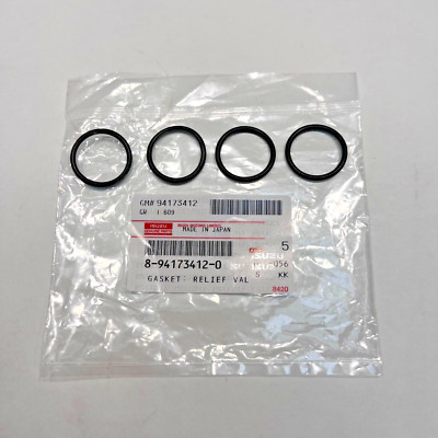 4x Injector Nozzle Seal O-ring GENUINE for ISUZU NPR NQR NPR-HD 4HK1 5,2L