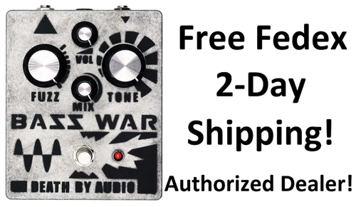 New Death By Audio Bass War Fuzz Guitar Effects Pedal