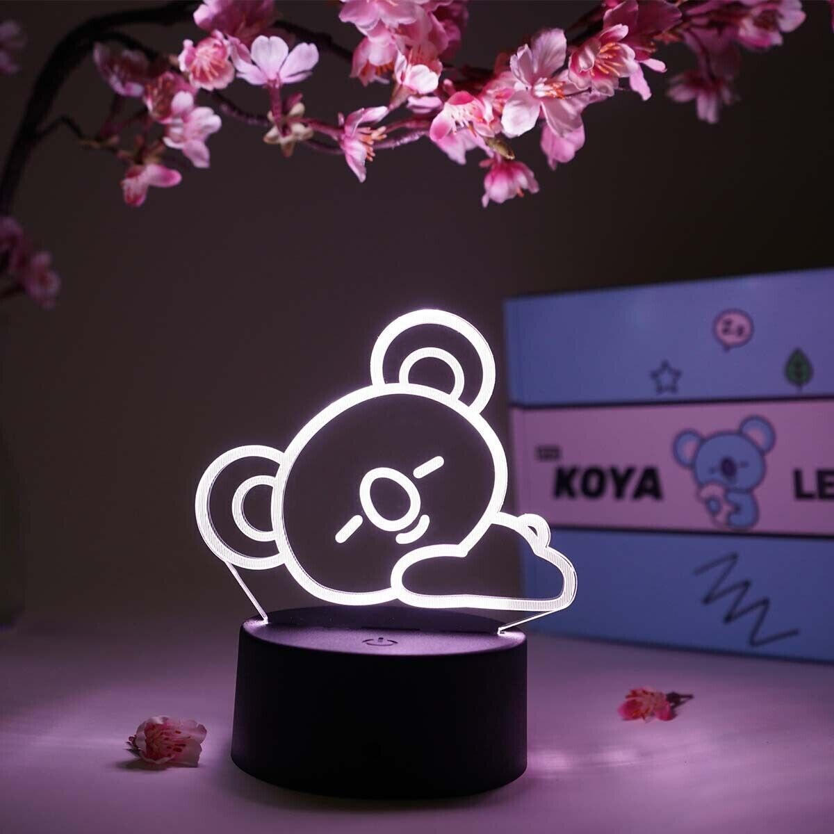 防弾少年団（BTS）【公式】BT21 MOODLIGHT　（KOYA） BTS BT21 Official Authentic Goods Koya OTAKU LAMPS LED LIGHT