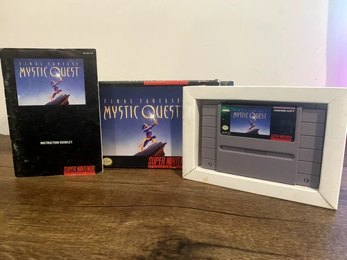 Final Fantasy: Mystic Quest (Nintendo SNES, 1992) Complete CIB