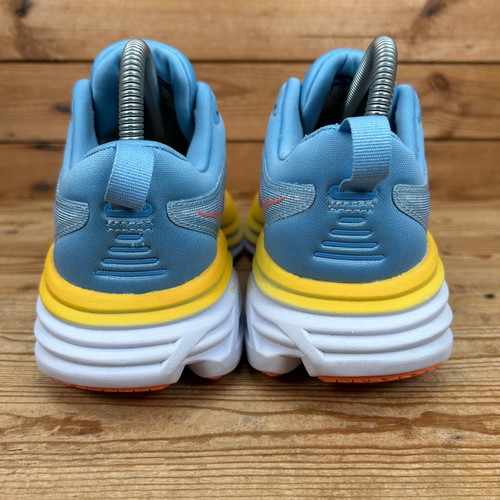 Hoka One One Turnschuhe Damen Größe UK 4,5 Bondi 8 Sommer blau Marathon Laufschuhe - Bild 6 von 12