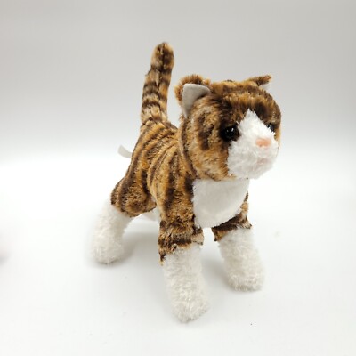 Douglas Cuddle Toys Trilly Tiger  Stripe Cat Stuffed Plush NOS # 3816 8''