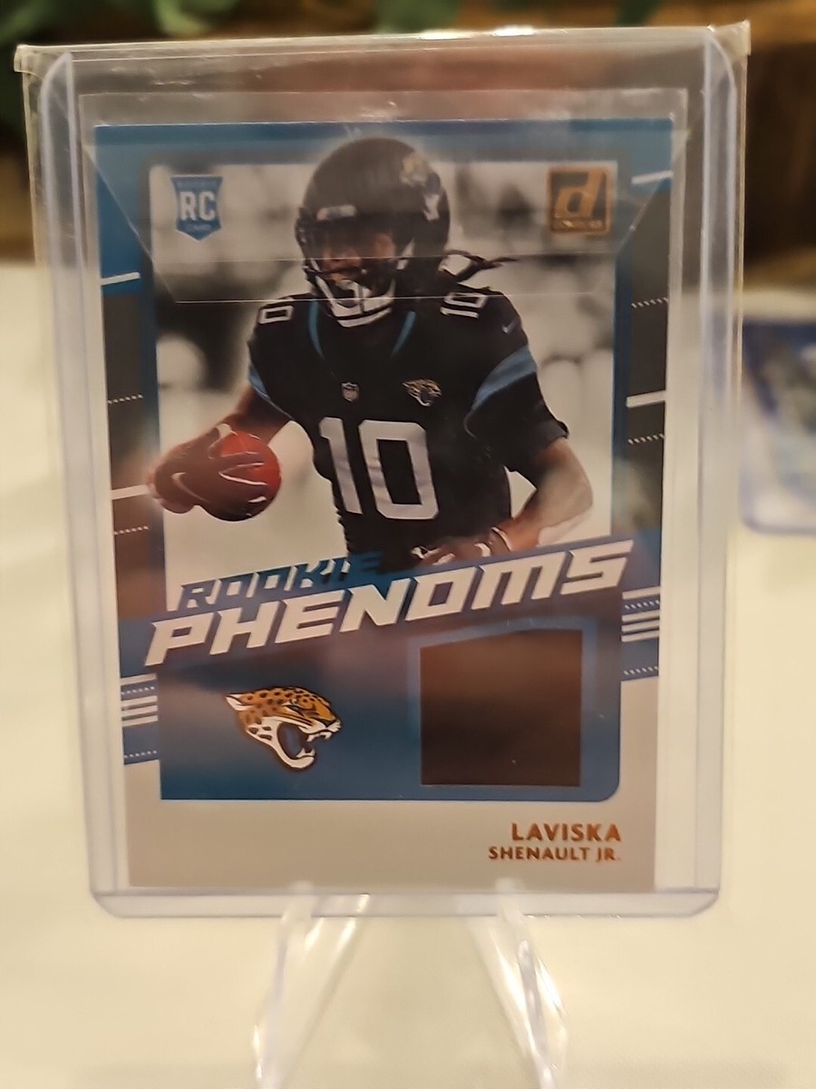 2020 Donruss Rookie Phenoms Green Laviska Shenault Jr RP-LS Jaguars Jersey  RC Sp