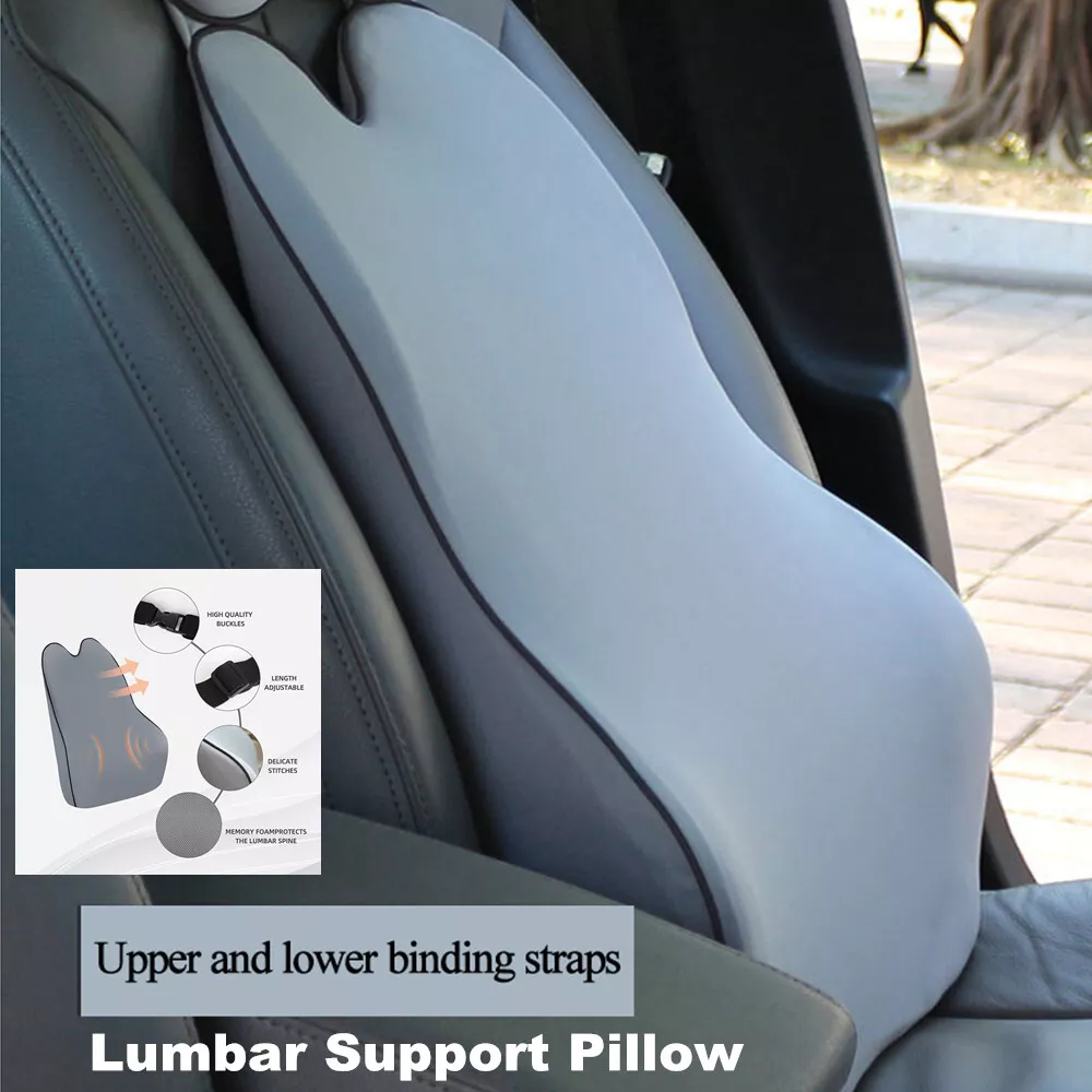 Headrest & Lumbar Support Pillow Ultra-Soft Memory Foam - Variety*