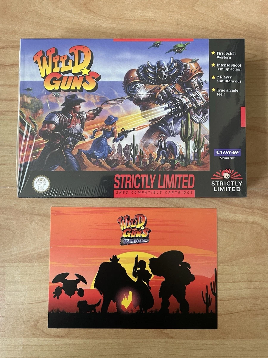 Nintendo SNES Video Games Wild Guns for sale | eBay