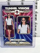 2025 Donruss WNBA Tunnel Vision Insert #1 Caitlin Clark FEVER Gold Press Proof