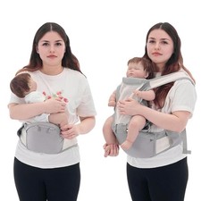 Baby Carrier Newborn to Toddler, Lightweight Structured Ergonomic Design