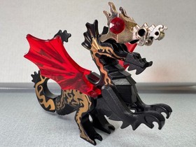 Lego Black Classic Oriental Dragon from set 7419