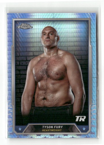 Tyson Fury [Prism Refractor] #2 2024 Topps Chrome card
