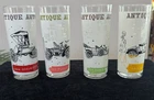 Vintage Anchor Hocking Drinking Glasses Set Of 4