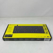 Corsair K60 RGB PRO TKL OPX Optical-Mechanical Keyboard - Black