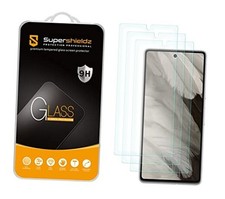  3 Pack Designed for Google Pixel 7a Tempered Glass Screen Protector, Anti
