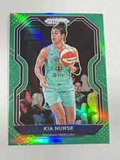2021 Panini Prizm WNBA Basketball Green Prizm #11 - Kia Nurse - Phoenix Mercury