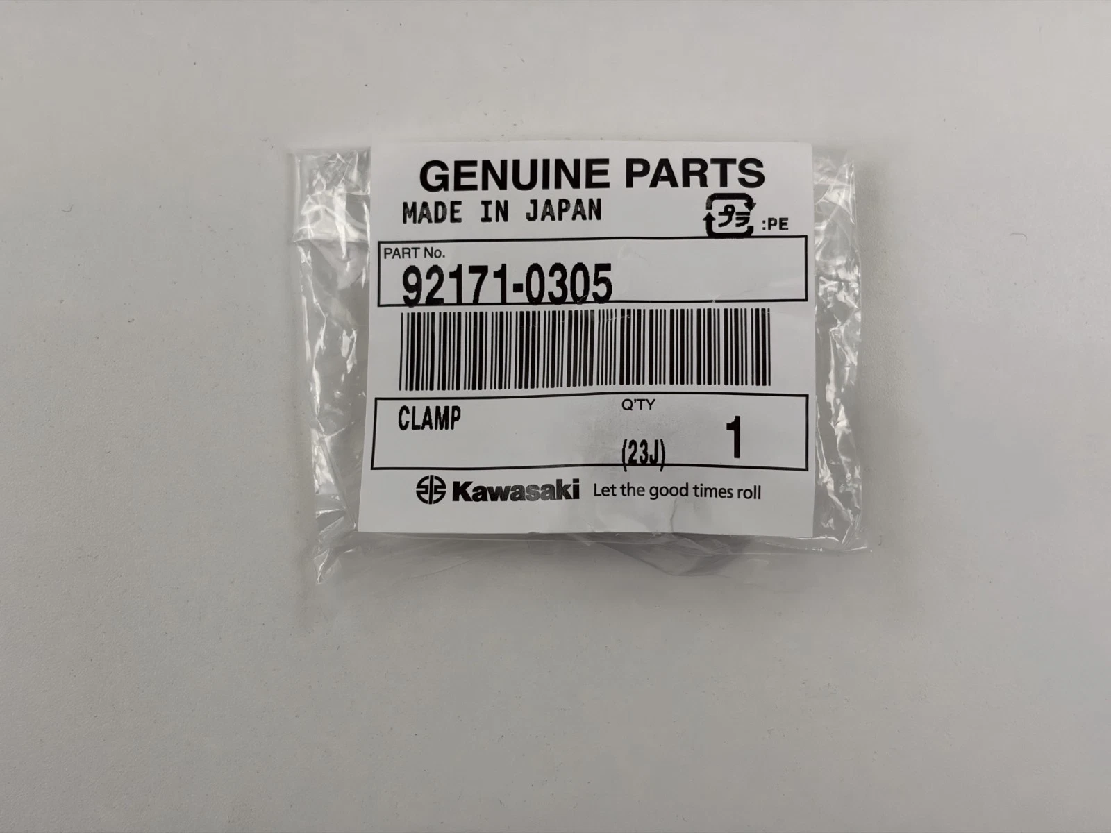 92171-0305 | Kawasaki | Clamp