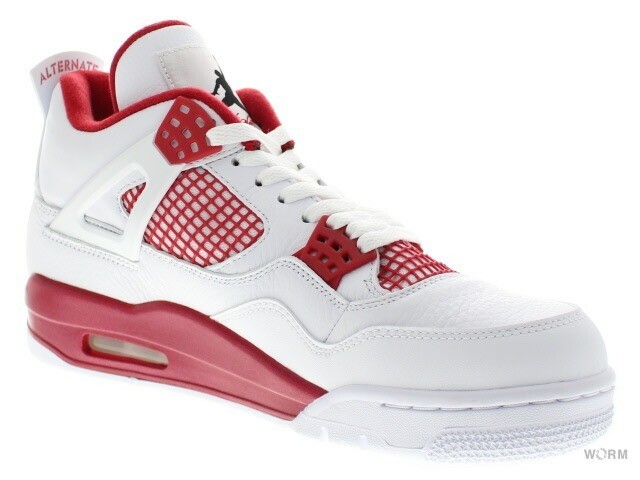 US8.5】 AIR JORDAN 4 RETRO ALTERNATE 89 308497-106 【DS】 In