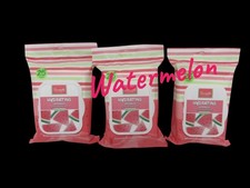 3X Incredibly Clean Hydrating Facial Towelettes Watermelon Pre-moisten Wipes New