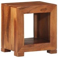 Beistelltisch 37X29X40 Cm Massivholz Akazie Ablagetisch Sofatisch Vidaxl