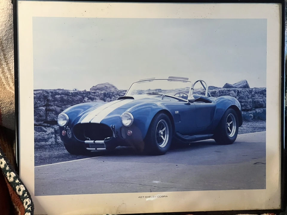 427 Cobra - Power Graphics 1984 Framed 16x20 Poster - Image 2 of 4