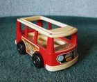 Vintage Fisher Price Little People Mini-bus - EX!