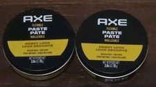    2 Pack Axe Flexible Paste Medium Hold Low Shine Messy Look Hair Styling