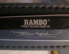 RAMBO VI BOOT DAGGER HUNTING KNIFE NEW — photo 3