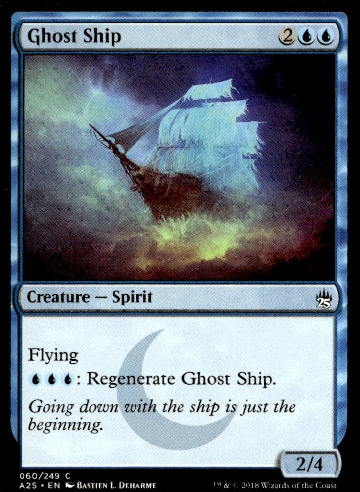 2018 Masters 25 Ghost Ship Masters/Common #60