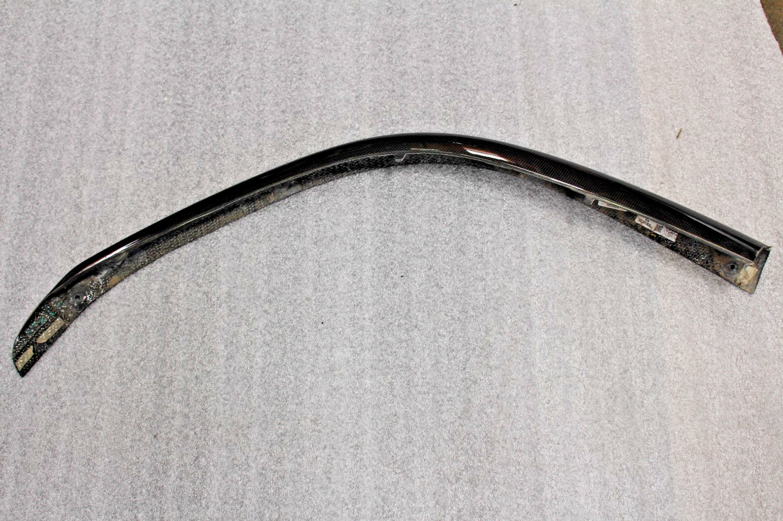 Ferrari 296 GTB, RH, Carbon Fiber, Front Bumper Splitter, Dmg, Used, P/N 778128