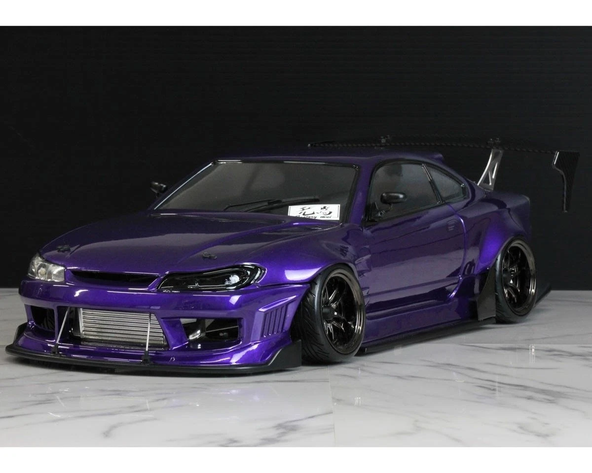 PAB-3195 1/10 NISSAN SILVIA S15 ORIGIN LABO RAIJIN DRIFT BODY SET