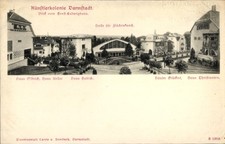 Ak Darmstadt in Hessen, Künstlerkolonie, Haus Olbrich, Haus... - 11540059