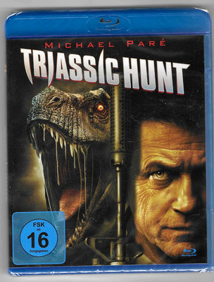 Triassic Hunt - Michael Pare - Blu-ray Dino Killer Hunting NEU/OVP