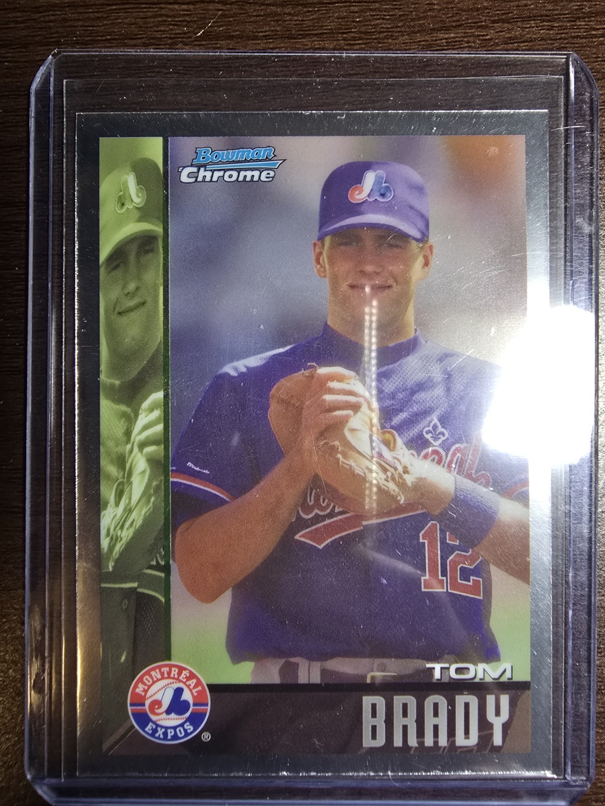 2023 Bowman Chrome Draft Tom Brady SSP 1995 BOWMAN EXPOS