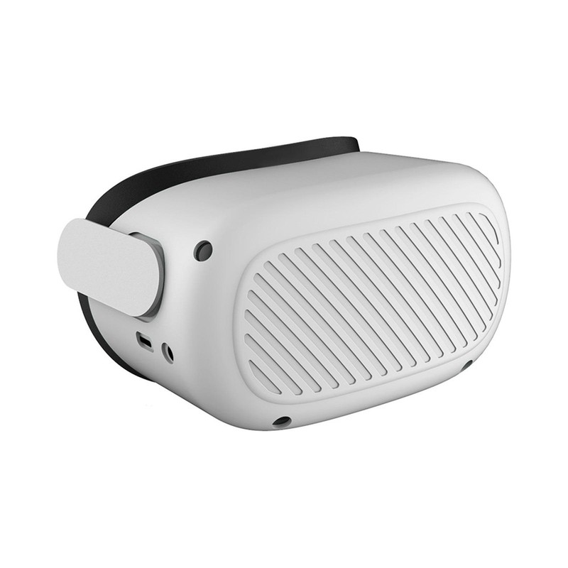 Silicone Cover Case For 2 VR Headset Glow-in-Dark White Protective