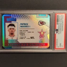 Panini 2024 Contenders Patrick Mahomes II License to Dominate #1 PSA 9