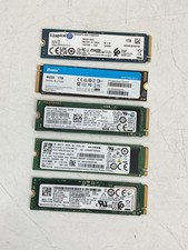 LOT OF 5 Mixed 1TB M.2 2280 NVMe SSDs Kingston Samsung SK hynix Biwin 5TB