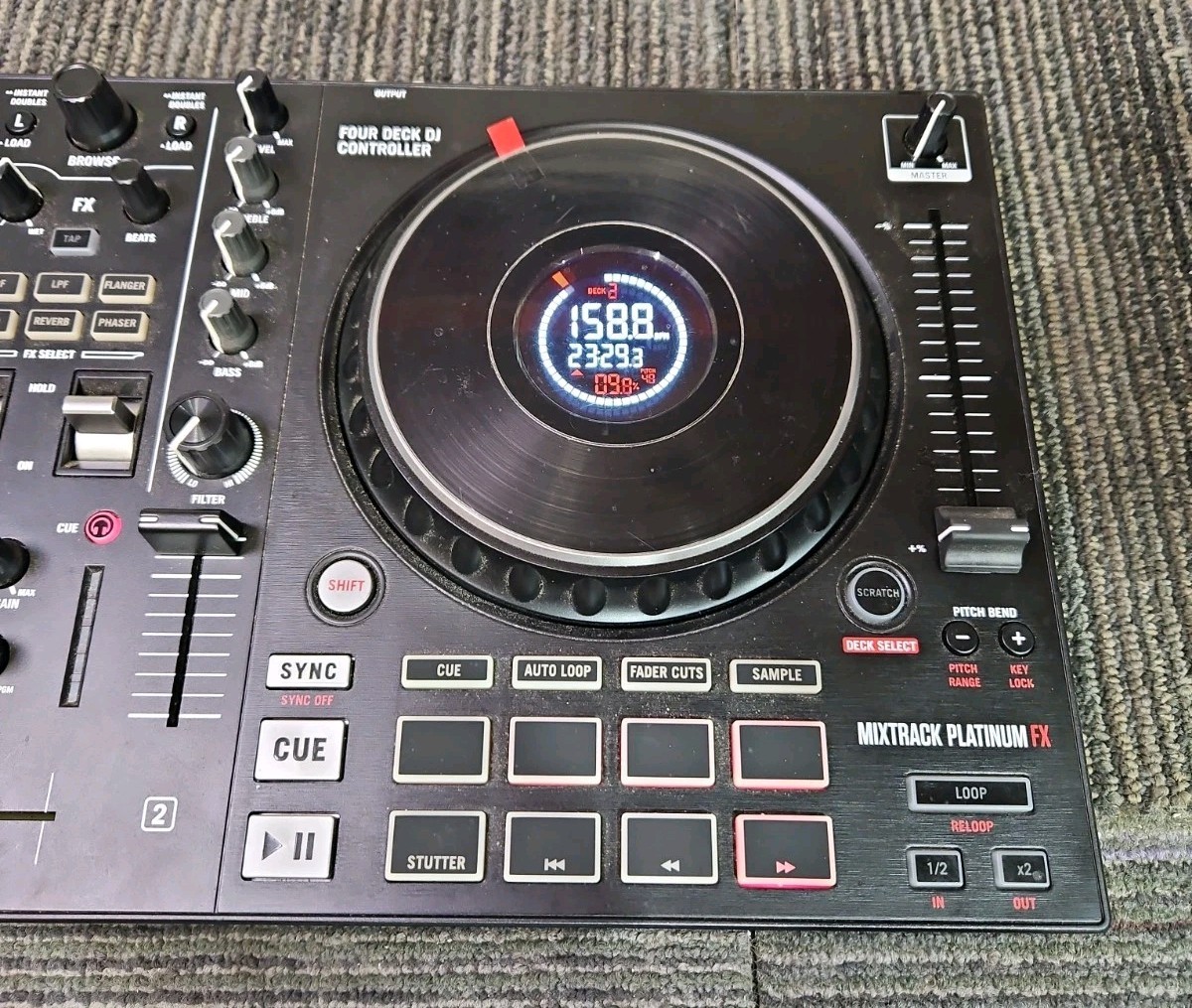Numark Mixtrack Platinum FX Four Deck DJ Controller | eBay