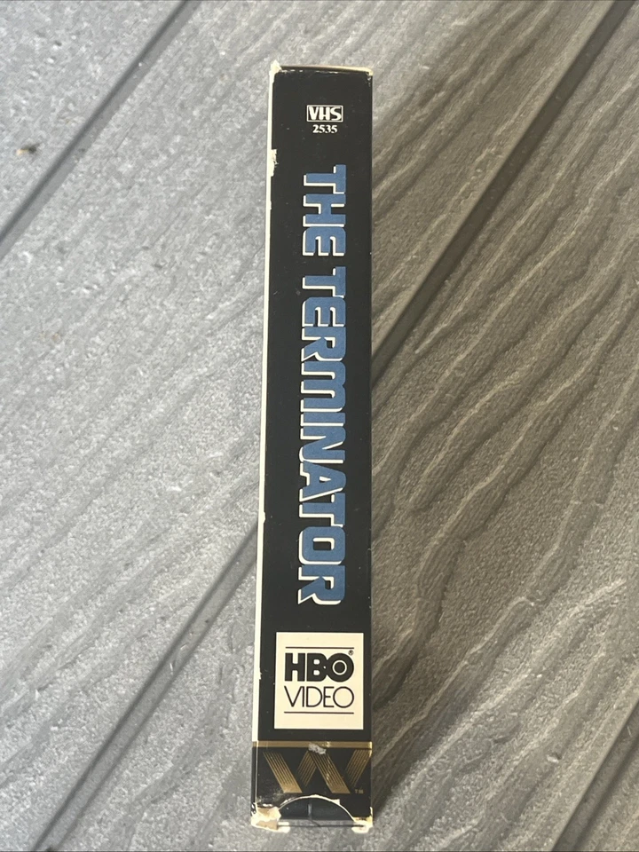 The Terminator VHS 1984 Schwarzenegger Sci-Fi HBO Video - Image 2 of 4