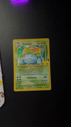 Venusaur 15/102 Celebrations 25th Anniversary Pokémon Card TCG