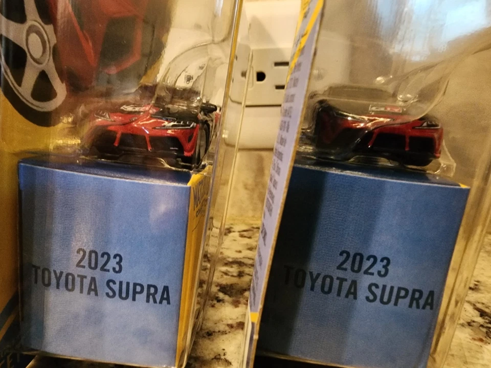 2025 Matchbox 2023 Toyota Supra ADVAN #20 Red - Collectors Series - Set of 2 - Image 4 of 4