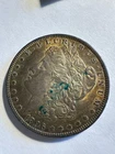 1896 $1 MORGAN SILVER ONE DOLLAR, EF EXTRA FINE CONDITION 90% SILVER  #9074