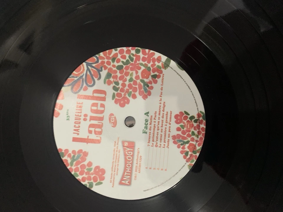 Lp vinyle Jacqueline Taieb 7h00 du matin / 1967 - Image 4 of 4