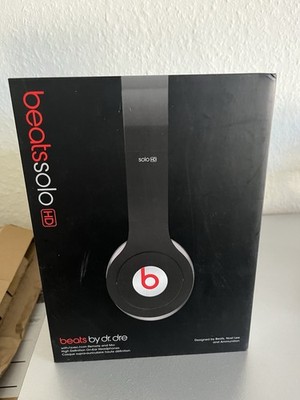 Beats by Dr. Dre Solo HD Kopfbügel Kopfhörer, Schwarz