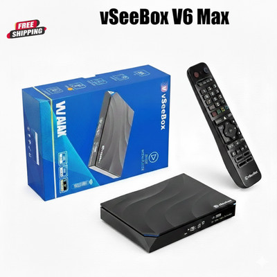 vSeebox  V6 Max - 100% Free Shipping - Authorized Distributor